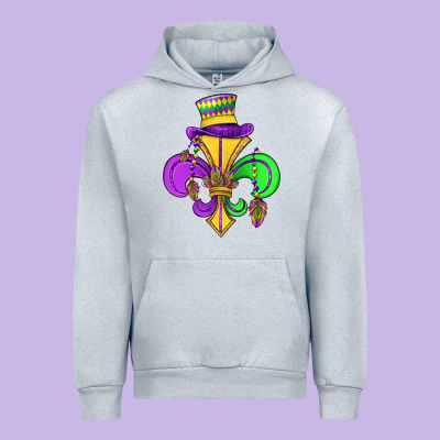 Fleur De Lis Urban Hoodie Designed By Oliviacreatesart