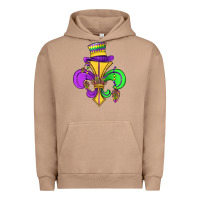 Pigment Burro fleur de lis Urban Hoodie - OliviaCreatesArt