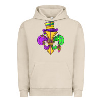 Pigment French Oak fleur de lis Urban Hoodie - OliviaCreatesArt