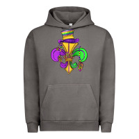 Pigment Tornado fleur de lis Urban Hoodie - OliviaCreatesArt
