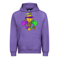 Tulip fleur de lis Urban Hoodie - OliviaCreatesArt