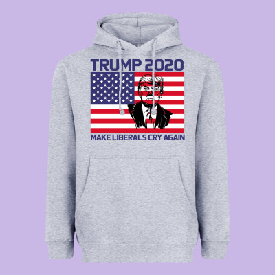 Trump 2020 Make Liberals Cry Again Heavyweight Hoodie Designed By Bettercallsaul