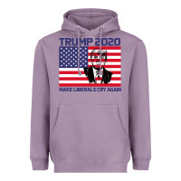 Lavender Trump 2020 Make Liberals cry Again Heavyweight Hoodie - Bettercallsaul