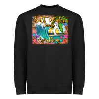 Black salt water heals everything Heavyweight Sweatshirt - Jasminsmagicworld