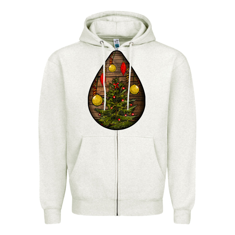 Christmas  Teardrop Zipper Hoodie by BundleAndBundleShop | Teevron