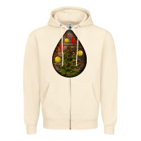Sandshell christmas  teardrop Zipper Hoodie - BundleAndBundleShop