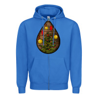 True Royal christmas  teardrop Zipper Hoodie - BundleAndBundleShop
