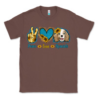 Chestnut Peace Love Cocker Spaniel Classic Tee - Jasminsmagicworld