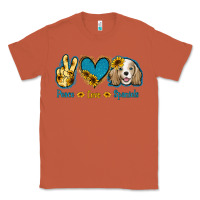 Copper Peace Love Cocker Spaniel Classic Tee - Jasminsmagicworld