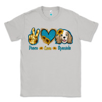 Moon Dust Peace Love Cocker Spaniel Classic Tee - Jasminsmagicworld