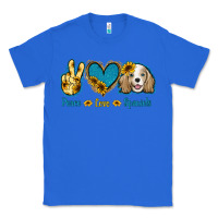True Royal Peace Love Cocker Spaniel Classic Tee - Jasminsmagicworld