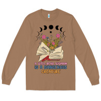 Toasted Coconut a well read woman is a dangerous creature Long Sleeve Tee - MaliasSmallBusiness
