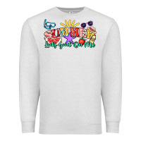 Oatmeal Heather summer looks good on me Premium Sweatshirt - NancyCooperArtShop
