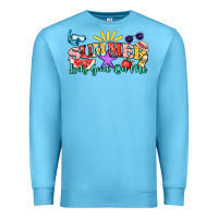 Ocean Blue summer looks good on me Premium Sweatshirt - NancyCooperArtShop