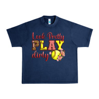 Navy Look Pretty Play Dirty Urban Heavy Tee - LillyAllenDesigns