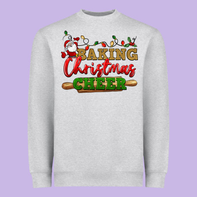 Baking Christmas Cheer Heavyweight Sweatshirt Designed By Nancycooperartshop