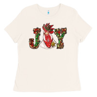 Bone christmas joy with rooster Ladies Tee - RanaPortraitStore