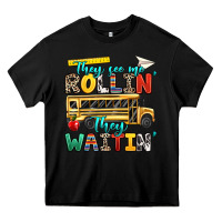 Black they see me rollin they waitin Heavy Core Tee - texasbilliewilder