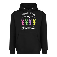 Teaching My Favorite Bunny Heavyweight Hoodie | Teevron