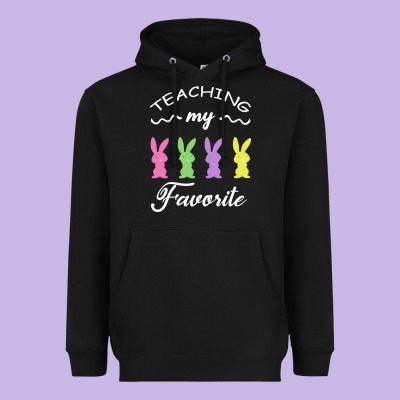 Teaching My Favorite Bunny Heavyweight Hoodie Designed By Bettercallsaul