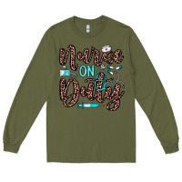 Army Green nurse on duty Long Sleeve Tee - JahusDesignShop
