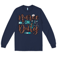 Navy nurse on duty Long Sleeve Tee - JahusDesignShop
