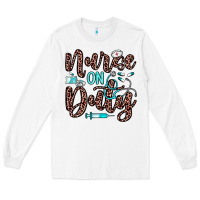 White nurse on duty Long Sleeve Tee - JahusDesignShop