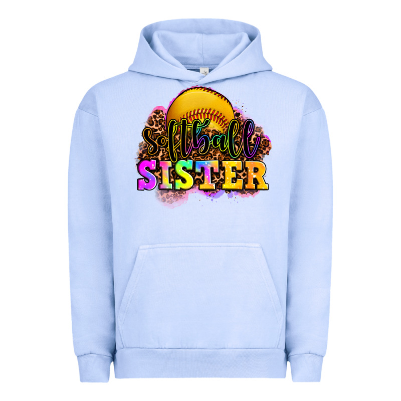 Softball Sister Urban Hoodie by OliviaCreatesArt | Teevron