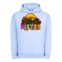 Pigment Grape Ice softball sister Urban Hoodie - OliviaCreatesArt