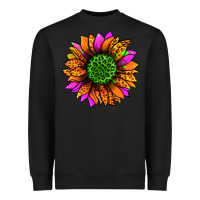 Black halloween sunflower Heavyweight Sweatshirt - Jasminsmagicworld