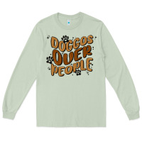 Matcha doggos over people Long Sleeve Tee - MaliasSmallBusiness
