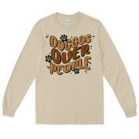 Mushroom doggos over people Long Sleeve Tee - MaliasSmallBusiness