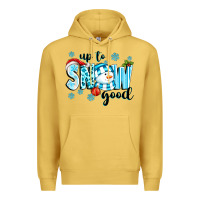 Antique Gold up to snow good Premium Hoodie - texasbilliewilder
