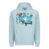Blue Mist up to snow good Premium Hoodie - texasbilliewilder