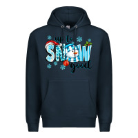 Navy up to snow good Premium Hoodie - texasbilliewilder