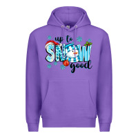 Purple up to snow good Premium Hoodie - texasbilliewilder