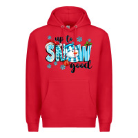 Red up to snow good Premium Hoodie - texasbilliewilder