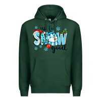 Sports Green up to snow good Premium Hoodie - texasbilliewilder
