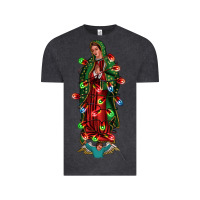 Vintage Black our lady of Guadalupe Christmas Vintage Tee - Jasminsmagicworld
