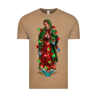 Vintage Coffee our lady of Guadalupe Christmas Vintage Tee - Jasminsmagicworld
