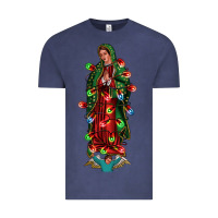 Vintage Denim our lady of Guadalupe Christmas Vintage Tee - Jasminsmagicworld