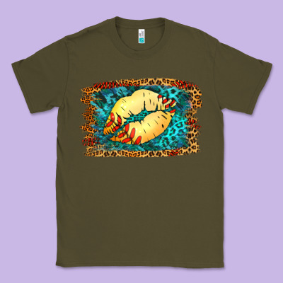 Softball Lips Classic Tee Designed By Jasminsmagicworld