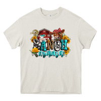 Cream ranch mama Heavy Core Tee - Zillion Design Studio