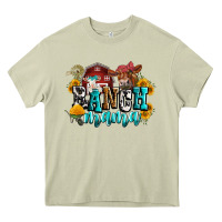 Mossy ranch mama Heavy Core Tee - Zillion Design Studio