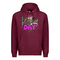 Burgundy race day Premium Hoodie - JahusDesignShop