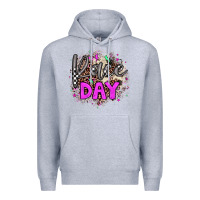 Heather Grey race day Premium Hoodie - JahusDesignShop