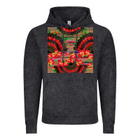 Spanish Hand Fan Seamless Pattern Vintage Hoodie | Teevron