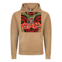 Vintage Camel spanish hand fan seamless pattern Vintage Hoodie - BundleAndBundleShop