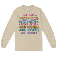 Mushroom let them Long Sleeve Tee - MaliasSmallBusiness