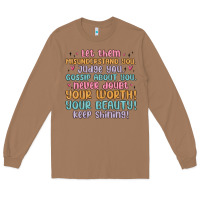 Toasted Coconut let them Long Sleeve Tee - MaliasSmallBusiness